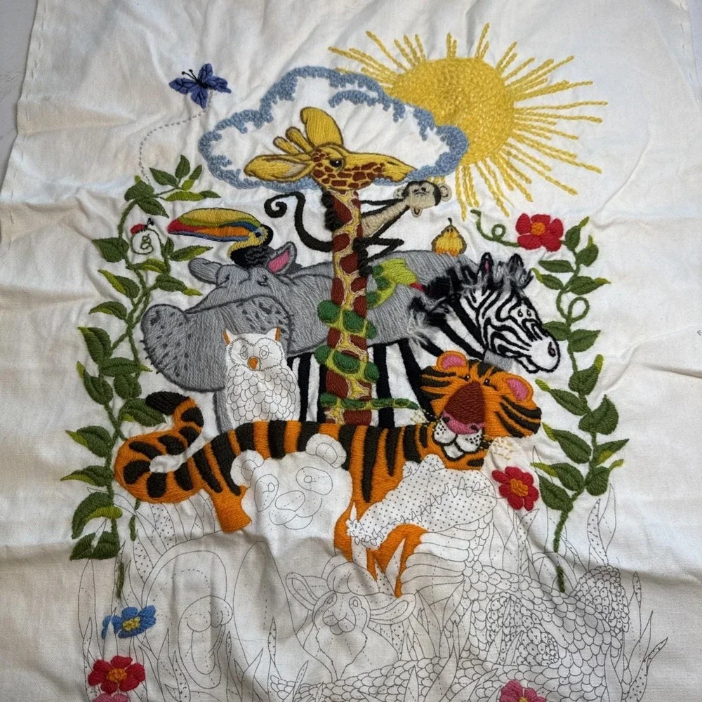 Handmade partially finished
